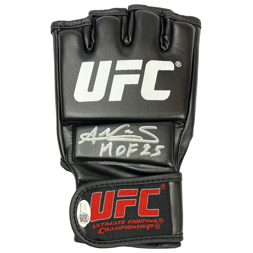 Amanda Nunes autographed signed inscribed glove UFC Lioness BAS