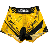 Amanda Nunes autographed signed inscribed shorts UFC Lioness BAS