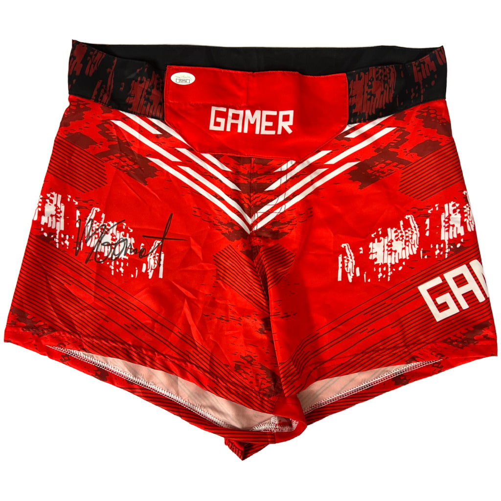 Mateusz Gamrot autographed signed shorts UFC JSA COA Dan Hooker