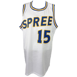 LATRELL SPREWELL AUTOGRAPHED SIGNED CUSTOM WHITE PRO STYLE JERSEY JSA COA