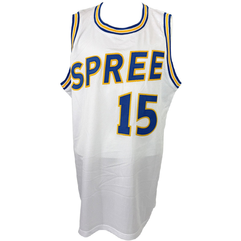 LATRELL SPREWELL AUTOGRAPHED SIGNED CUSTOM WHITE PRO STYLE JERSEY JSA COA