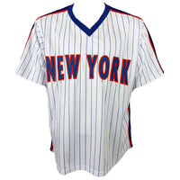 DOC GOODEN AUTOGRAPHED SIGNED CUSTOM WHITE PRO STYLE JERSEY JSA COA