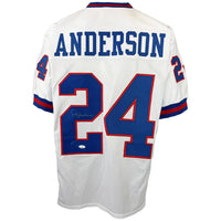 OJ ANDERSON AUTOGRAPHED SIGNED CUSTOM WHITE PRO STYLE JERSEY JSA COA