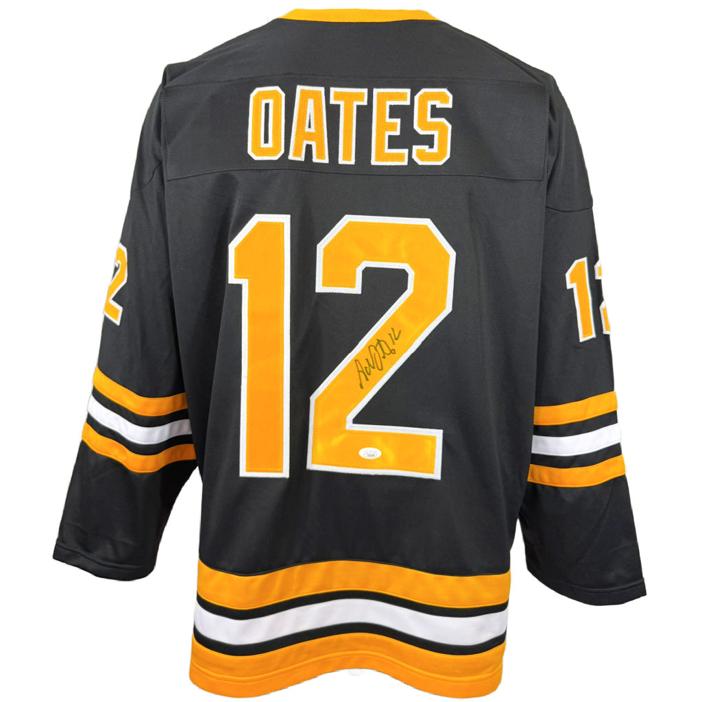 ADAM OATES AUTOGRAPHED SIGNED CUSTOM BLACK PRO STYLE JERSEY JSA COA