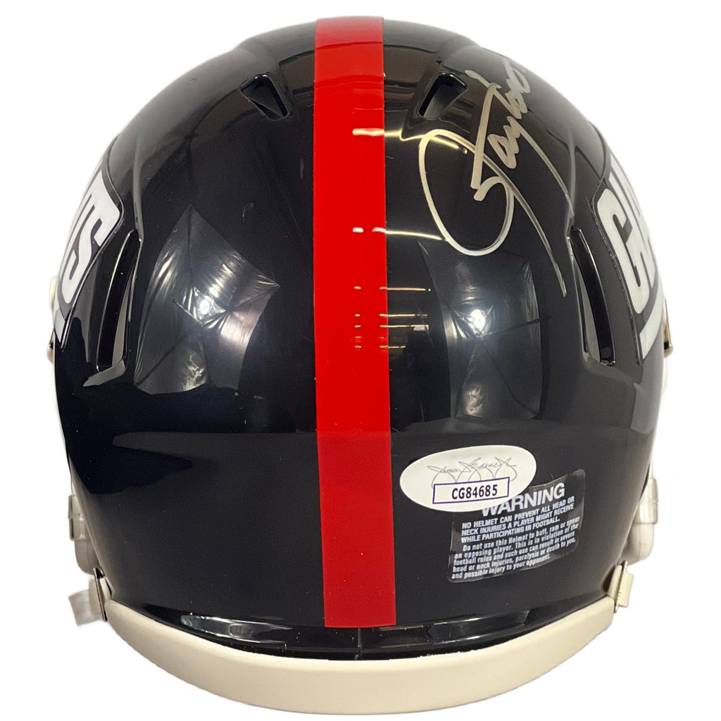 Lawrence Taylor autographed signed mini helmet New York Giants JSA COA