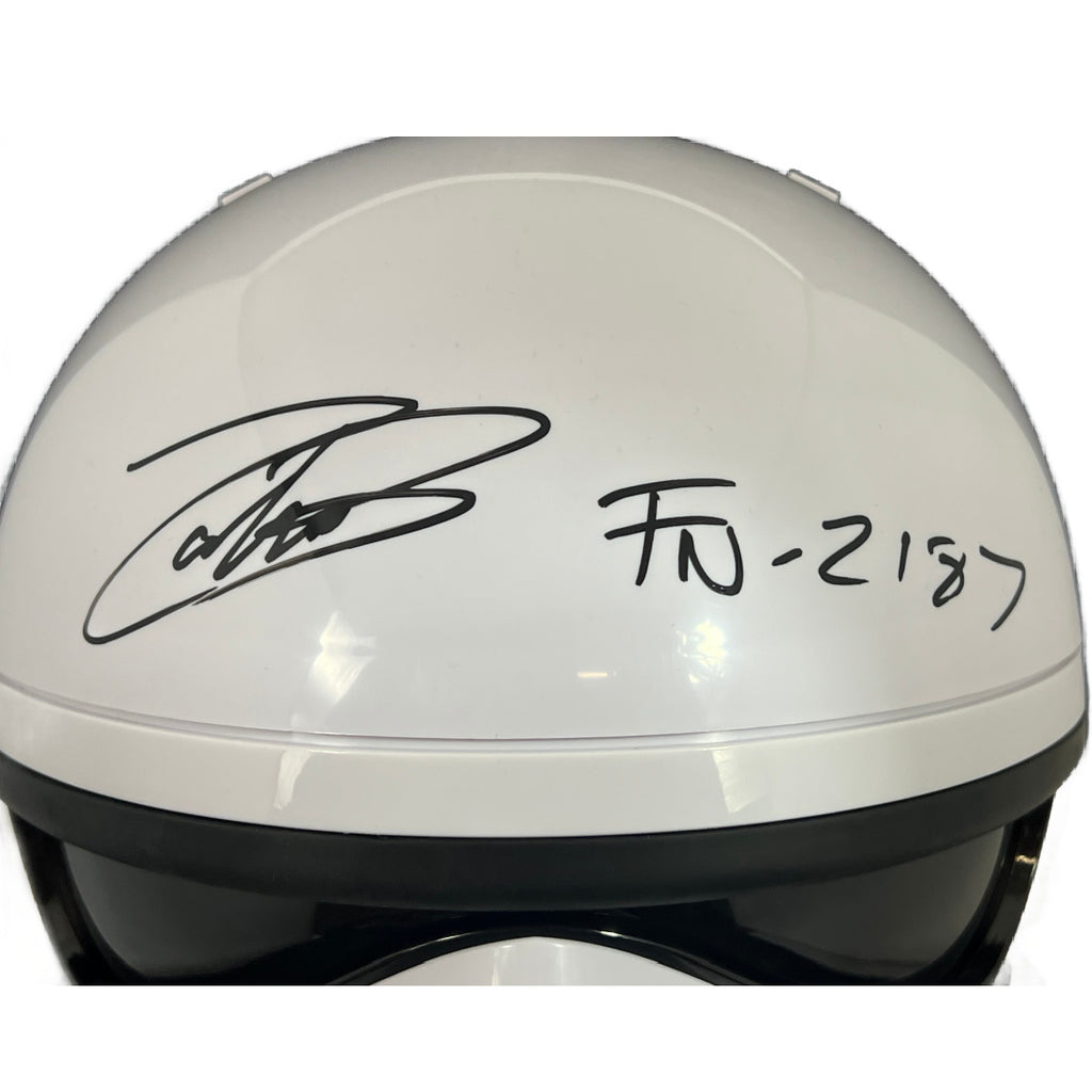 John Boyega autographed signed inscribed Stormtrooper Helmet JSA Star Wars