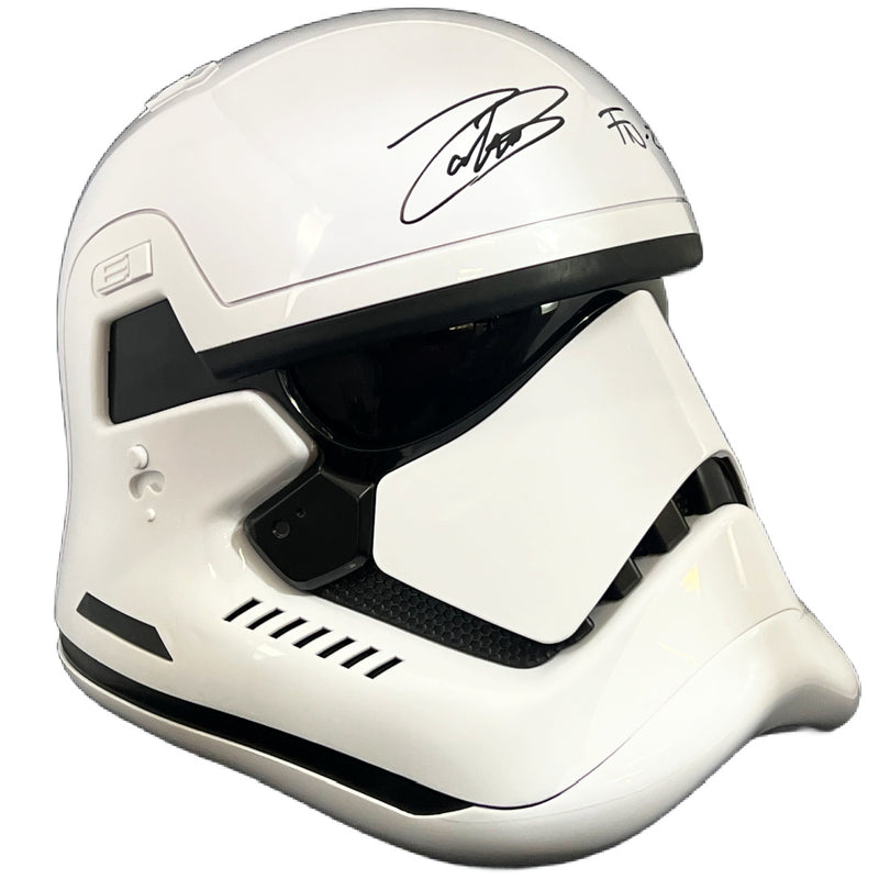 John Boyega autographed signed inscribed Stormtrooper Helmet JSA Star Wars