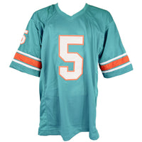 Sean Young signed inscribed jersey Ace Ventura JSA Miami Dolphins Ray Finkle