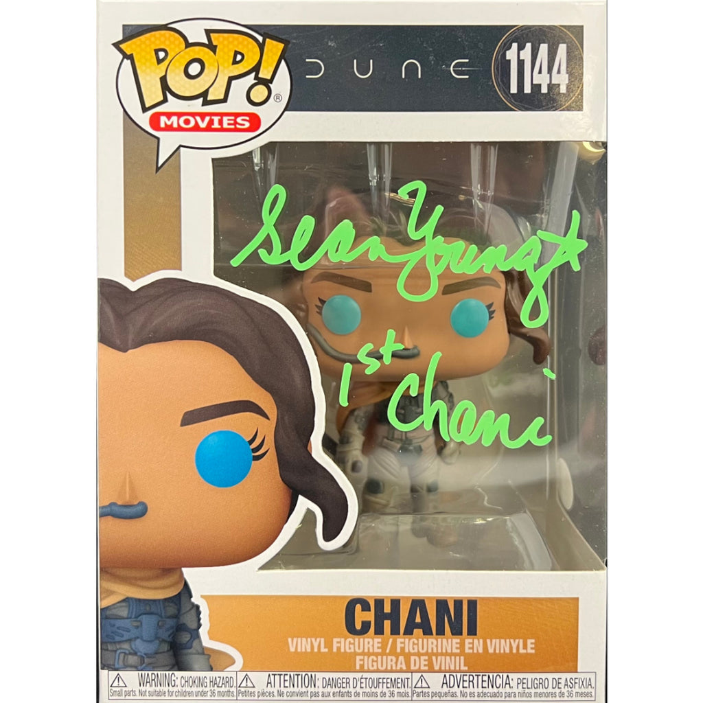 Sean Young autographed signed inscribed Funko Pop JSA Dune Chani Ace Ventura