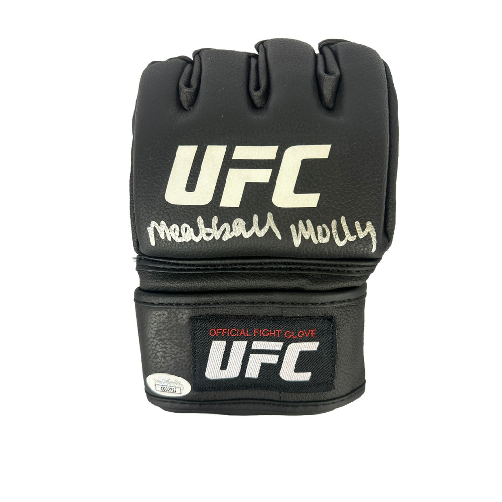 Molly McCann autographed signed inscribed authentic glove UFC JSA Meatball Molly