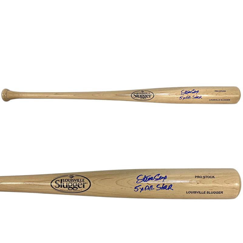 Steve Sax autographed signed inscribed bat Los Angeles Dodger PSA Yankees