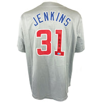 FERGIE JENKINS AUTOGRAPHED SIGNED CUSTOM GREY PRO STYLE JERSEY BAS