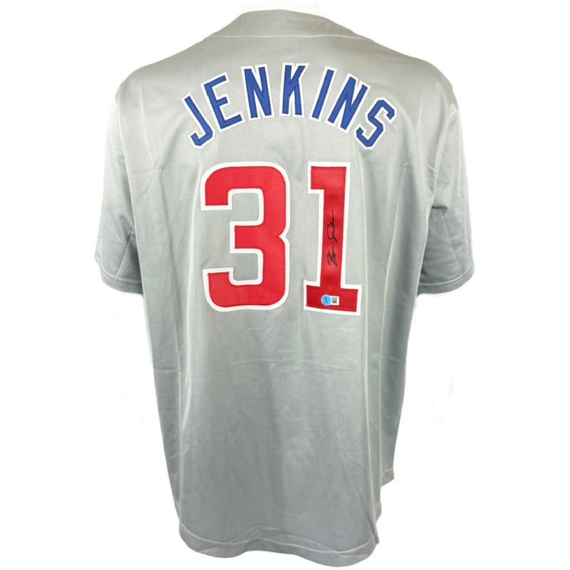 FERGIE JENKINS AUTOGRAPHED SIGNED CUSTOM GREY PRO STYLE JERSEY BAS