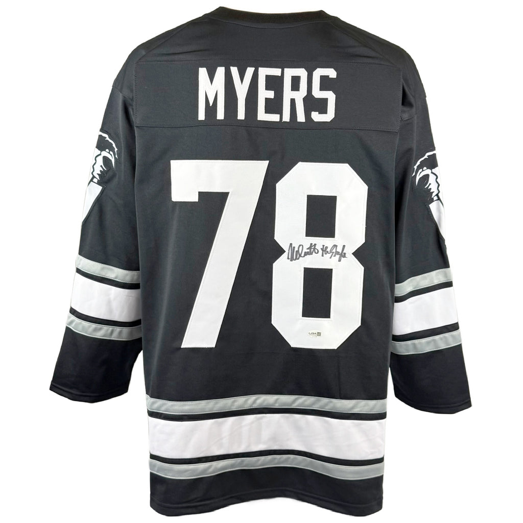 Nick Castle autographed signed inscribed jersey Michael Myers JSA Halloween