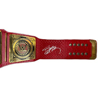 Bill Goldberg autographed signed replica championship belt WWE WCW JSA COA
