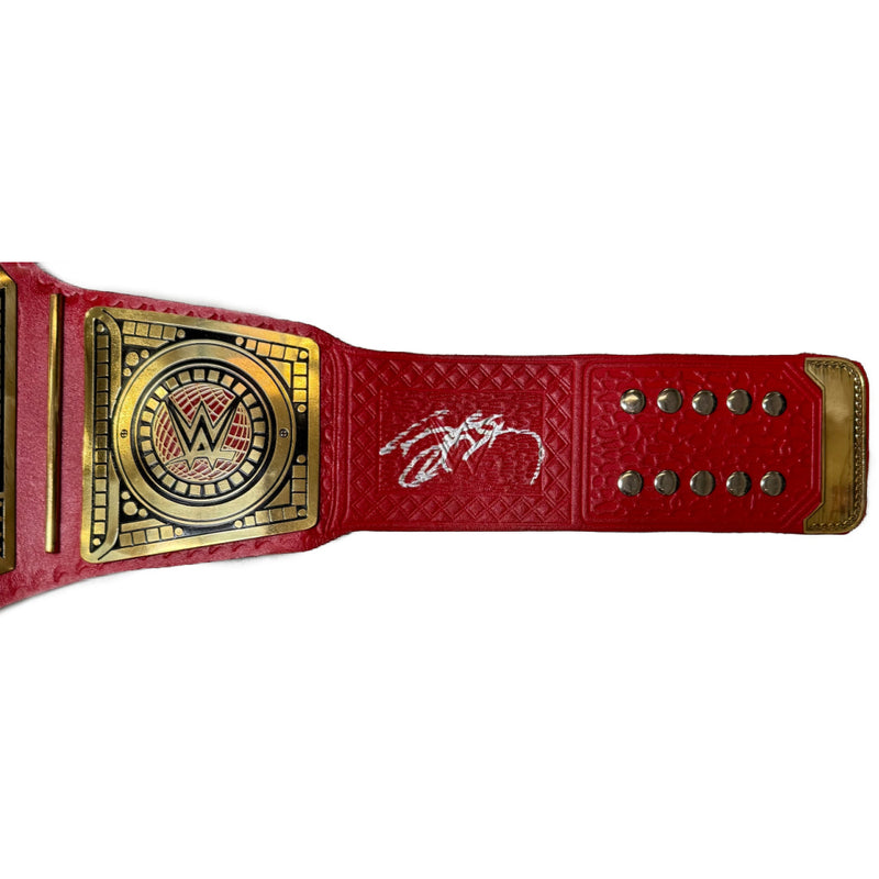 Bill Goldberg autographed signed replica championship belt WWE WCW JSA COA
