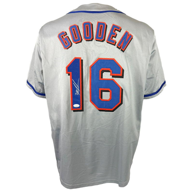 DOC GOODEN AUTOGRAPHED SIGNED CUSTOM GREY PRO STYLE JERSEY JSA COA