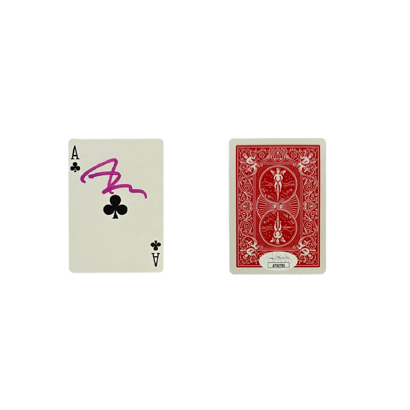 Tony Daniels autographed signed inscribed Playing card Gambit X-Men JSA