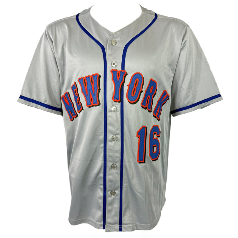 DOC GOODEN AUTOGRAPHED SIGNED CUSTOM GREY PRO STYLE JERSEY JSA COA