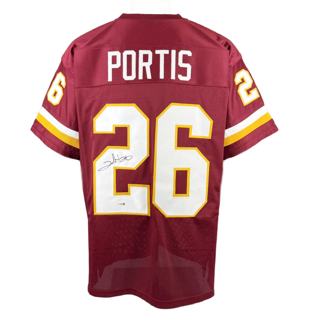 CLINTON PORTIS AUTOGRAPHED SIGNED MAROON CUSTOM PRO STYLE JERSEY JSA