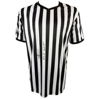 Earl Hebner autographed signed T-Shirt Referee WWE WWF TNA JSA COA