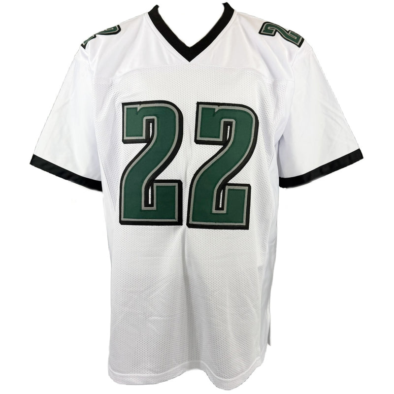 ASANTE SAMUEL SR. AUTOGRAPHED INSCRIBED CUSTOM WHITE PRO STYLE JERSEY JSA