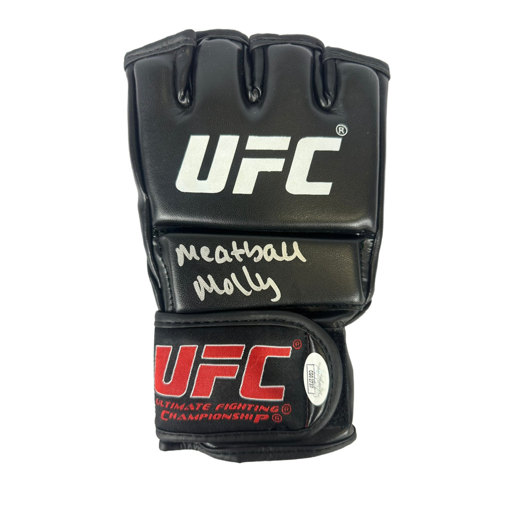 Molly McCann autographed signed inscribed glove UFC JSA COA Meatball Molly