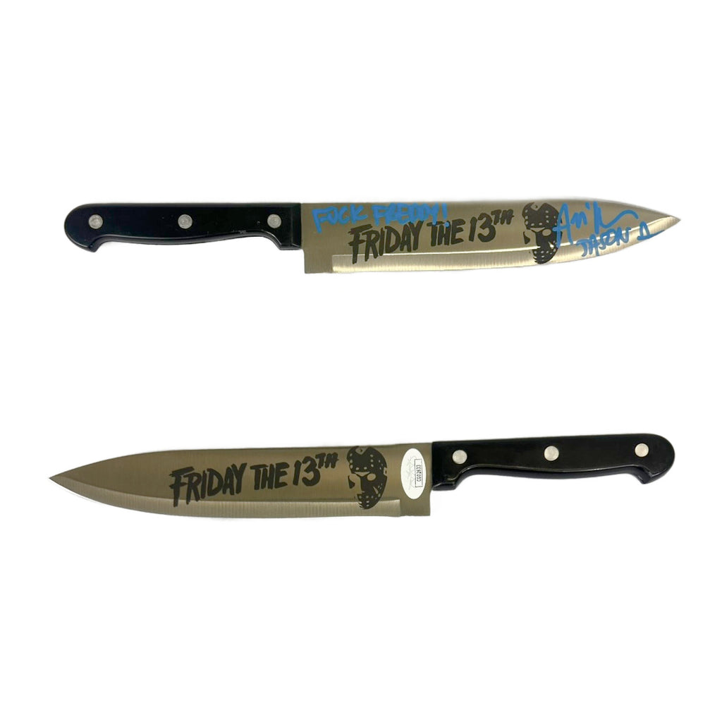 Ari Lehman autographed signed inscribed knife Friday The 13th JSA Jason Voorhees
