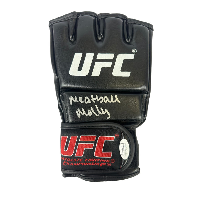 Molly McCann autographed signed inscribed glove UFC JSA COA Meatball Molly