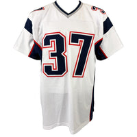 RODNEY HARRISON AUTOGRAPHED CUSTOM WHITE PRO STYLE JERSEY BAS