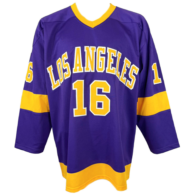 MARCEL DIONNE AUTOGRAPHED SIGNED INSCRIBED PURPLE PRO STYLE JERSEY JSA COA