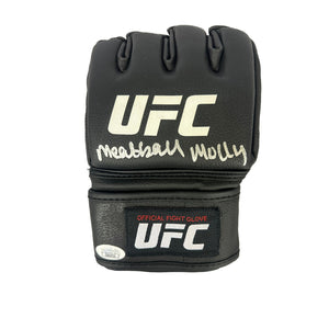 Molly McCann autographed signed inscribed authentic glove UFC JSA Meatball Molly