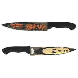 Castle & Morga autographed signed inscribed knife Halloween Michael Myers JSA