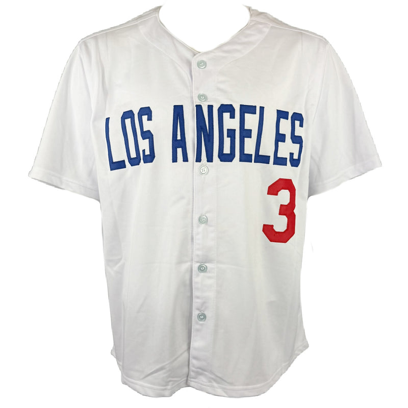 STEVE SAX SIGNED AUTOGRAPHED INSCRIBED WHITE PRO STYLE JERSEY JSA COA