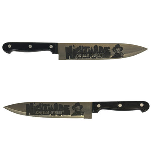 Custom engraved Nightmare on Elm street knife