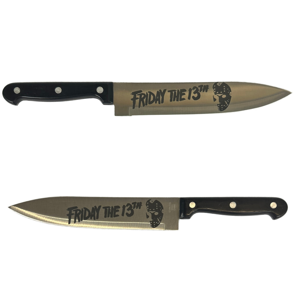 Custom engraved Friday the Thirteenth knife
