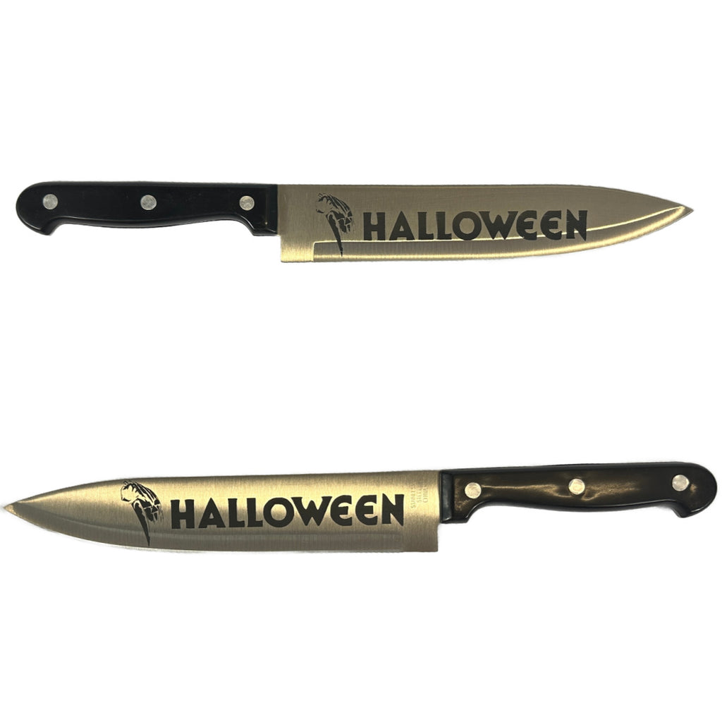 Custom engraved Halloween knife