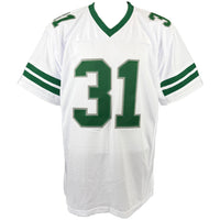 WILBERT MONTGOMERY AUTOGRAPHED INSCRIBED CUSTOM WHITE PRO STYLE JERSEY JSA