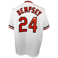 RICK DEMPSY AUTOGRAPHED SIGNED INSCRIBED CUSTOM WHITE PRO STYLE JERSEY JSA COA