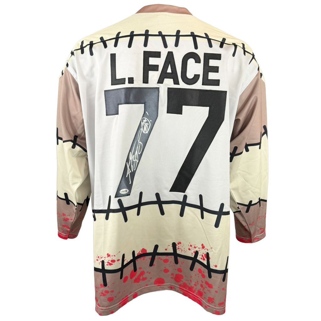 Andrew Bryniarski signed jersey Texas Chainsaw Massacre JSA Leatherface