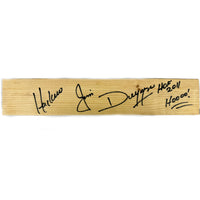 Hacksaw Jim Duggan autographed signed inscribed 2x4 wood plank WWE WWF WCW JSA