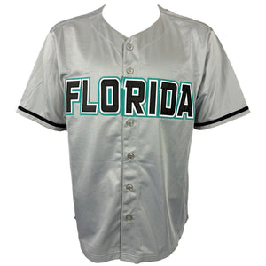 DONTRELLE WILLIS AUTOGRAPHED SIGNED CUSTOM GREY PRO STYLE JERSEY JSA COA