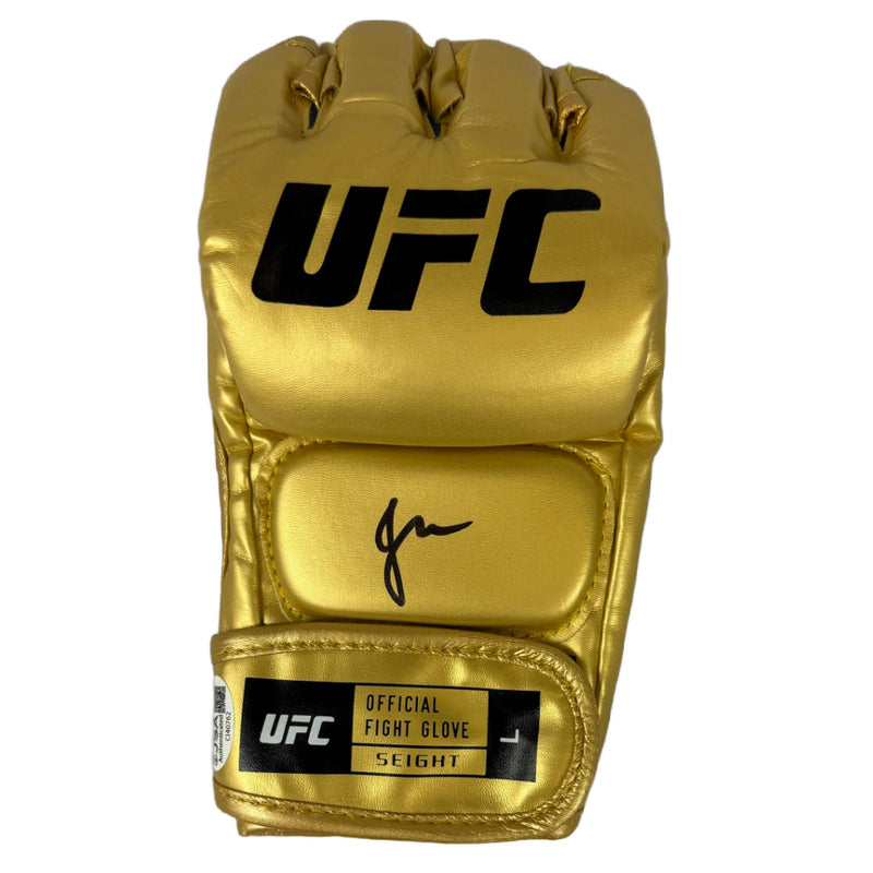 Johnny Walker autographed signed authenticated gold glove UFC JSA COA
