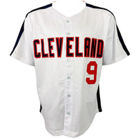 CARLOS BAERGA AUTOGRAPHED SIGNED CUSTOM WHITE PRO STYLE JERSEY JSA COA