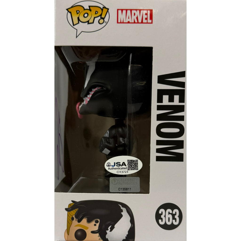 Tom Hardy autographed signed Funko Pop #363 Venom JSA MARVEL