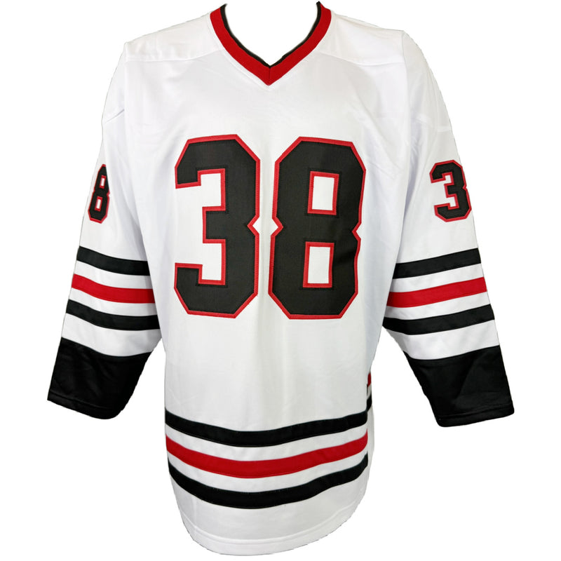 BRANDON HAGEL AUTOGRAPHED SIGNED CUSTOM WHITE PRO STYLE JERSEY JSA COA