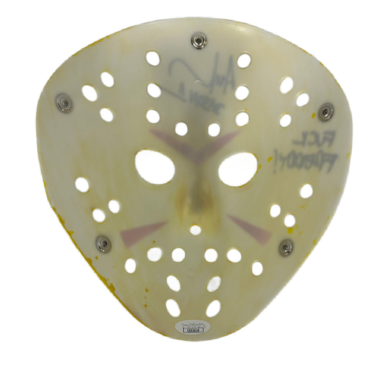 Ari Lehman autographed signed inscribed mask Jason Voorhees JSA Friday the 13th