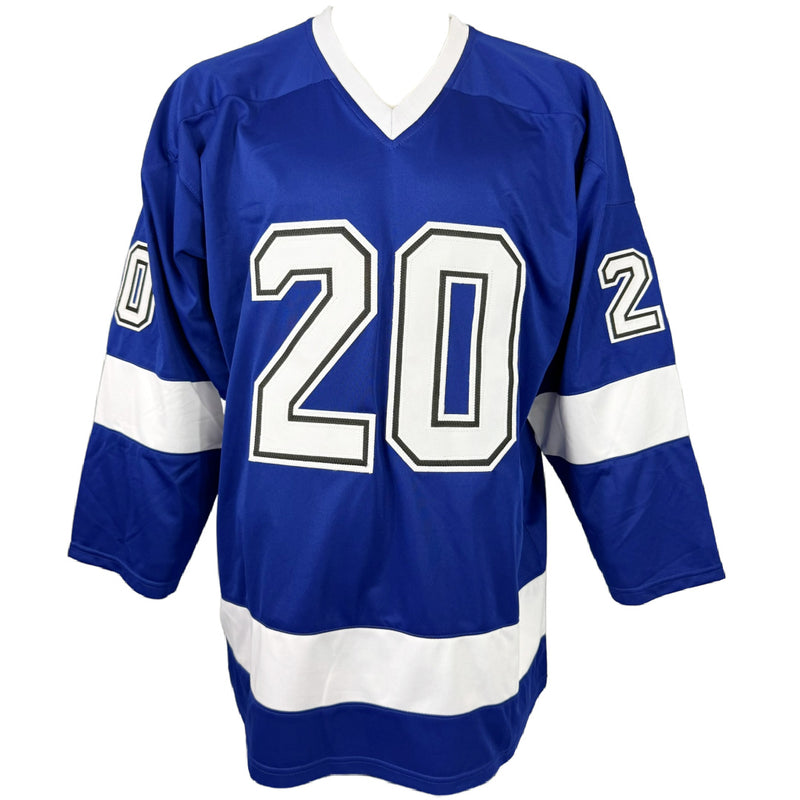 NICK PAUL AUTOGRAPHED SIGNED INSCRIBED CUSTOM BLUE PRO STYLE JERSEY JSA COA