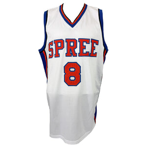 LATRELL SPREWELL AUTOGRAPHED SIGNED CUSTOM WHITE PRO STYLE JERSEY JSA COA