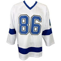 NIKITA KUCHEROV AUTOOGRAPHED SIGNED INSCRIBED CUSTOM WHITE PRO STYLE JERSEY JSA COA